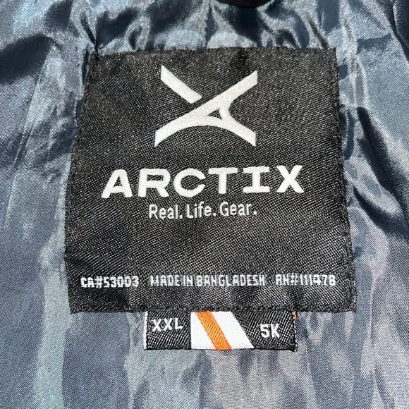 New-Arctix-XXL-black-rain bibs,heavy duty, rubberized,waterproof fabric,overalls - Picture 9 of 14